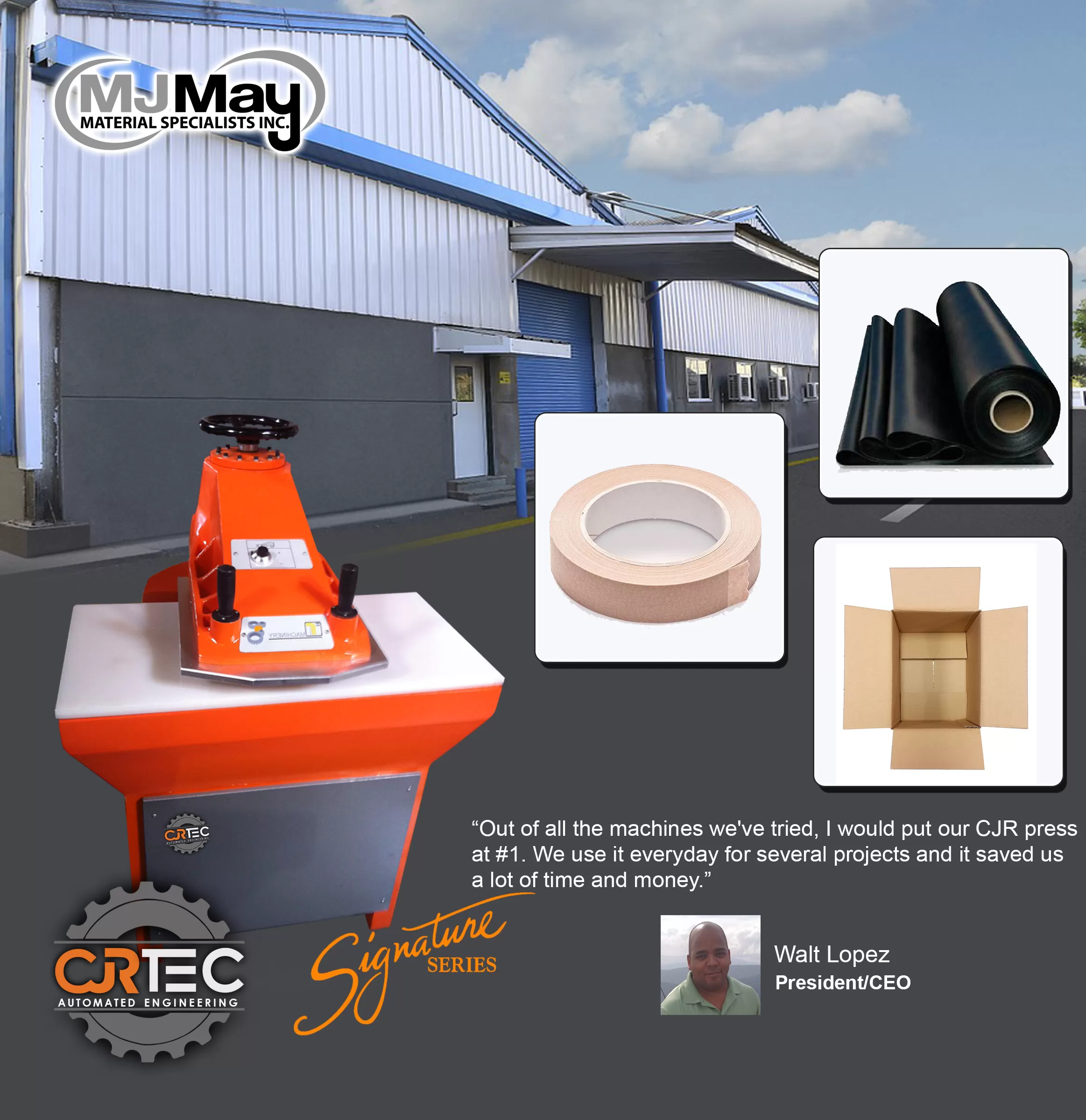 customers of cjrtec clicker press manufacturer