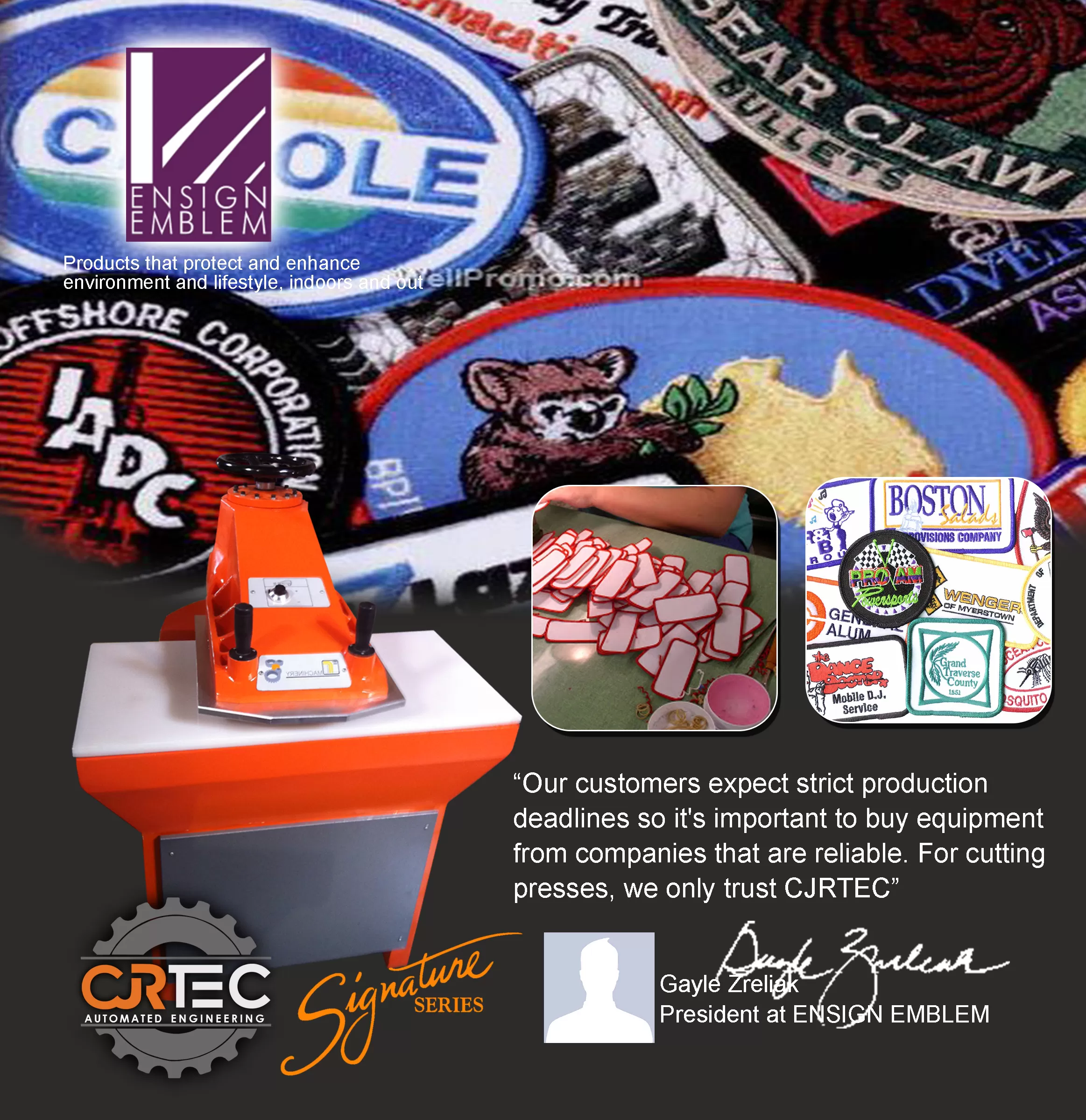 customers of cjrtec clicker press manufacturer