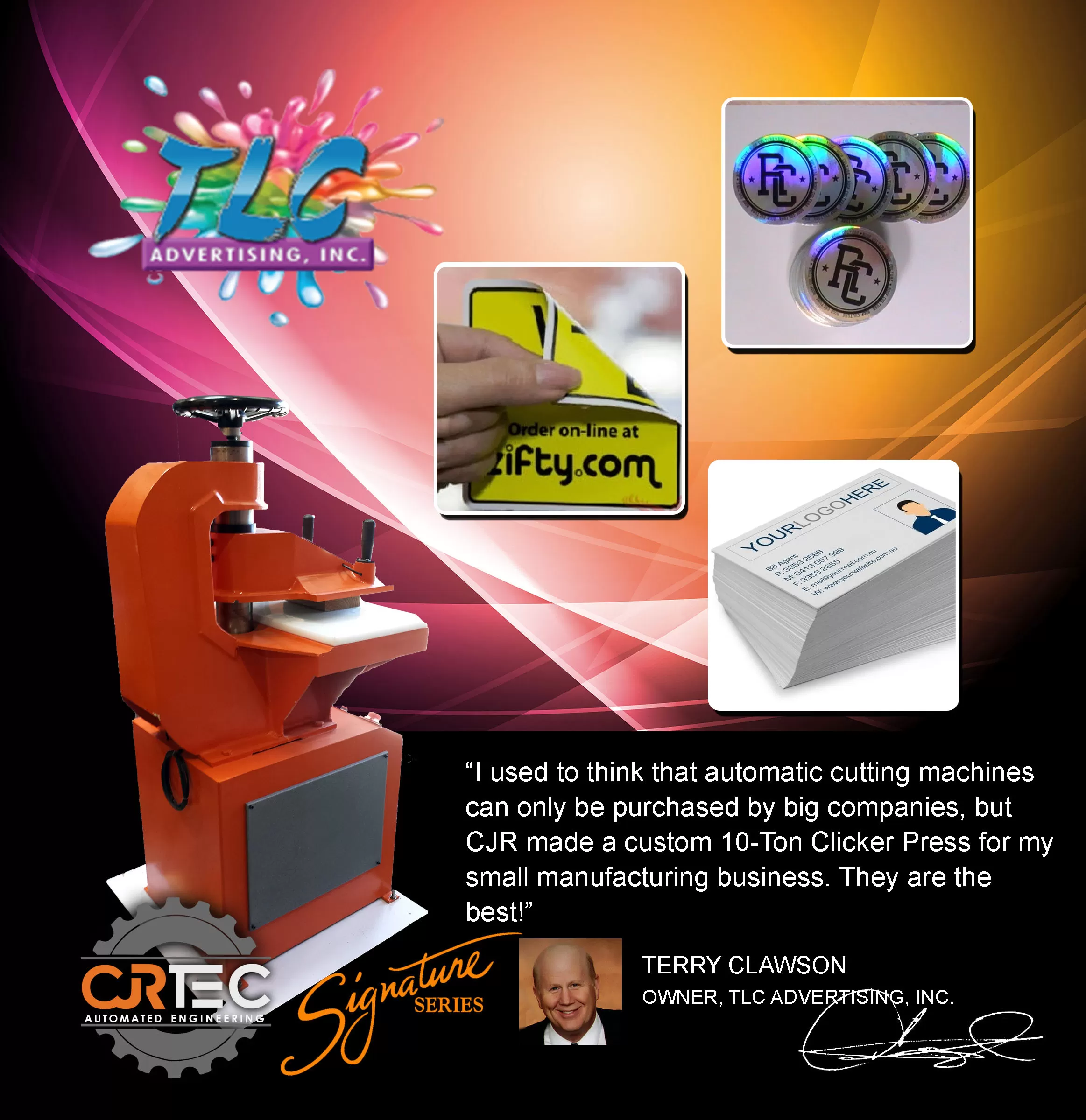 customers of cjrtec clicker press manufacturer