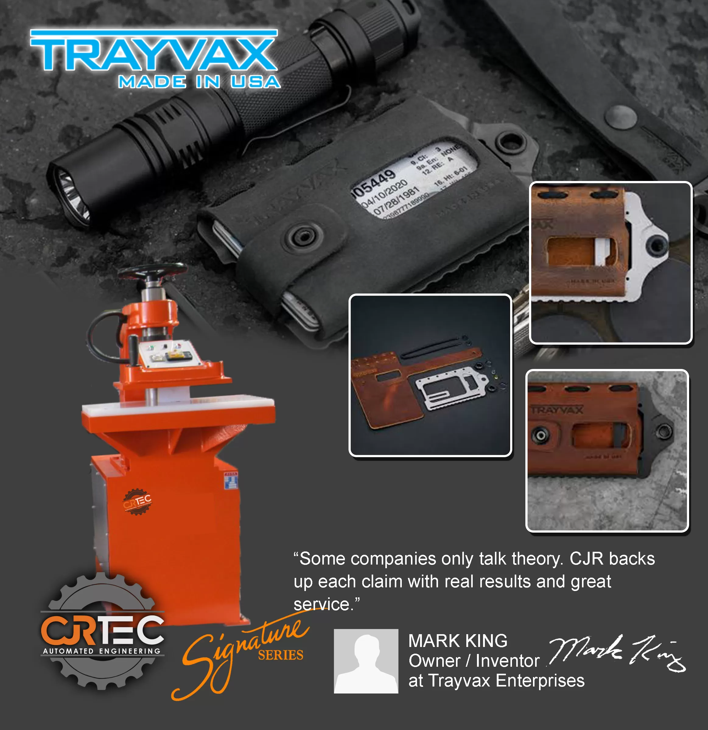 customers of cjrtec clicker press manufacturer